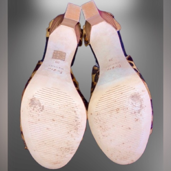 Boden “Cicely” leopard print cowhide/leather, high-heeled shoe wmns size 8/39 - Picture 7 of 7